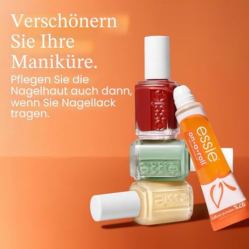 On a Roll Apricot Nagelhautöl, spendet den Nägeln und der Nagelhaut intensive Feuchtigkeit, stärkt und fördert ein gesundes Aussehen. In praktischer Reisegröße – ideal für hydratisierte Nägel