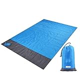 erholi Practical Foldable Portable Waterproof Sand Proof Outdoor Picnic Blanket Blankets