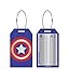Captain America Shield Logo Aluminum Luggage Tag