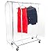 Clear 5 ft Clothing Rack Cover - Dustproof & Waterproof PEVA Material - Portable Transparent Garment Rack Covers (Medium 5ft: 60 X 20 X 59 inch) by Star Trust