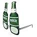 St Patricks Day Green Beer Party Shades Glasses Goggles Funny Costume Party Accessory 2 Pack