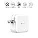 AUKEY USB Wall Charger with Quick Charge 2.0 & Foldable Plug for Nexus 6, Samsung S8/S7/S6/Edge, Note 4/5, LG G4 & More - White