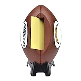 Post-it Pop-Up Notes Dispenser for 3x3 Notes, Football Shape - San Diego Chargers (FB-330-SD)