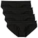 David Archy Men's 4 Pack Ultra Soft Lightweight Underwear Big Pouch Bikini Briefs Purple