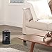 Honeywell HHF370B 360 Degree Surround Fan Forced Heater with Surround Heat Output Charcoal Grey Energy Efficient Portable Heater with Adjustable Thermostat & 2 Heat Settings , Black