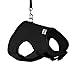 Niteangel 2-Pack of Adjustable Cat Harness with Elastic Leash (M & L, Black)