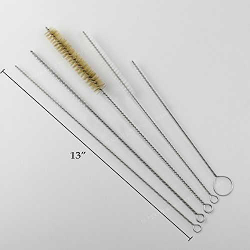 JC Performance Cleaning Brush Set Pipe Tube Hose Aquarium Cleaner (Small 5 Pack)