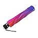 Artsadd Custom Rain Anti UV Foldable Psychedelic Rainbow Spiral Umbrella