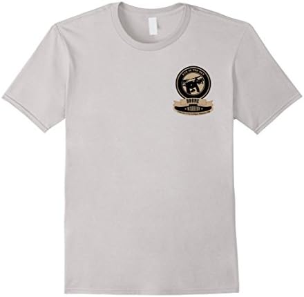 Men's Drone Warrior - Eye in the Sky T-Shirt 2XL Silver