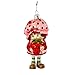 Kurt S. Adler 5-Inch Glass Strawberry Shortcake Ornament