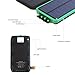 Solar Power Bank, X-DRAGON 10000mAh Solar Charger with 3 Solar Panels,Dual USB, Bright LED Portable Rugged Shockproof Dual USB Solar Battery Charger for iPhone, Cell phone and More-Green