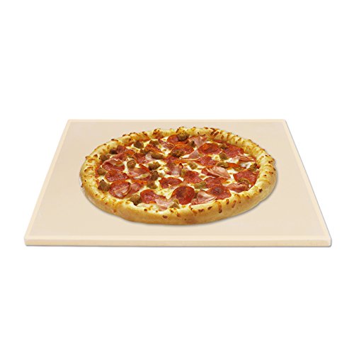Pizza Stone, Culinary Expertise 12x12 Baking Stones Perfect for Oven Grill & BBQ - Thumbnail 4