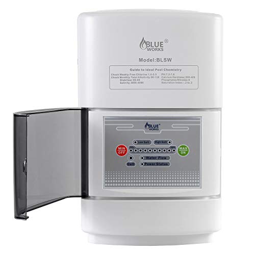 BLUE WORKS Salt Chlorine Generator Chlorinator BLSW20 with Flow Switch