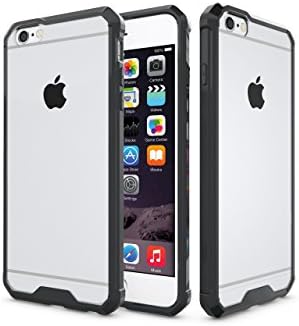 iPhone 6 Plus Case iPhone 6s Plus Case Clear Color Anti Fall Sleeve Full Protective Case Shock-Proof Transparent Case for Apple iPhone 6 Plus and Applie iPhone 6s Plus (Black)