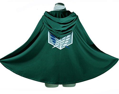 Life Star Attack on Titan (Shingeki No Kyojin) Survey Cosplay Cloak 70cm/27.6inch