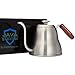 Java Shield Pour Over Kettle - Built-In Thermometer – 1.2 Liter/40floz Stainless Steel with Triple Layer Base – Gooseneck Spout for a Precision Pour (1.2 Liter/40floz)