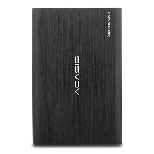 ACASIS Externe Festplatte, USB 3.0, 6,3 cm (2,5 Zoll), 160 GB Festplatte für Desktop-Laptops (160 GB, schwarz) – Bild 3