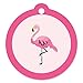 Big Dot of Happiness Pink Flamingo - Tropical Summer Favor Gift Tags (Set 20)