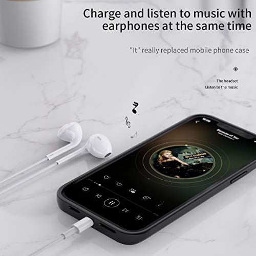 iPhone 12 & iPhone 12 Pro Battery Case LUOWAN 6800mAh Slim Portable