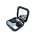 Polytree Portable Travel Contact Lens Case Box Set Cleaning Holder Soak Storage (Square Black)