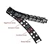 Mens Elegant Magnetic Bracelets, Titanium Magnetic Therapy Bracelets for Men for Arthritis, Arthritis Bracelets for Men Pain Relief and Carpal Tunnel with Double Row 4 Element