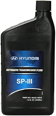 Genuine Hyundai Fluid 00232-19012 SP III Automatic Transmission Fluid - 1 Quart