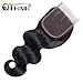 QTHAIR 8A Brazilian Virgin Hair 13x4 Lace Frontal 100% Unprocessed Human Hair Lace Frontal Brazilian Straight Human Hair Natural Color