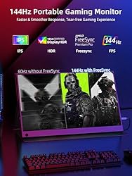 UPERFECT Portable Monitor, 17.3" 144Hz Portable