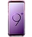 BAISRKE for S9 Plus Case, Shock Absorption Flexible TPU Soft Edge Bumper Anti-Scratch Rigid Slim Protective Cases Hard Plastic Back Cover for S9+ Plus - Pink Purple Gradient