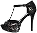Jessica Simpson Bansi Women's Patent Leather Peep Toe High Heel Platform Pump