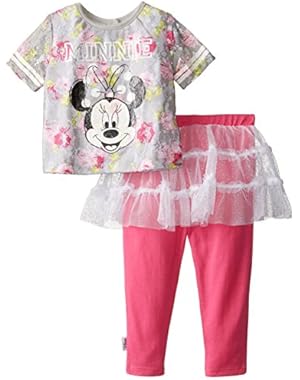 Baby Girls' Minnie Mouse 2 Piece Skegging Set