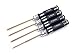 Usmile 4pcs 1.5/2.0/2.5/3.0mm Hexagon Screwdriver HSS Titanium Plating RC hex Screw Driver Set Allen Wrench Set Repair Tool Kit car Wrenches for RC Helicopter Carbon Fiber Quadcopter FPV Racing Drone