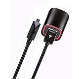 Rapid 2.4 Amp Home Travel Wall Charger Adapter 6ft USB Cable LED Light for Google Nexus 7 9 10 - Verizon Ellipsis 7 8 - Dell Venue 8, Pro - LG G Pad 7.0 8.0 8.3 10.1, G PAD F, G PadX