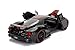 Jada Bigtime Muscle 1:24 2017 Ford GT Die-cast Car Red with Black Stripes, Toys for Kids and Adults