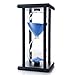 Bellaware 60 Minutes Hourglass, Wood Sand Timer, Blue