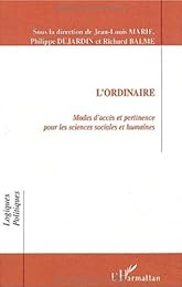 L' ordinaire
