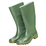 Wolfpack 15010130 - Botas de goma altas, talla 44, color verde