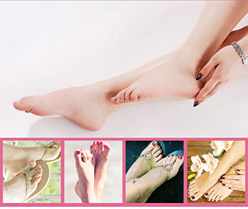 DOMILI Callus Remover Rechargeable Electronic Foot Files Pedicure Tools Pedi Feet Care Perfect for Hard Cracked Skin