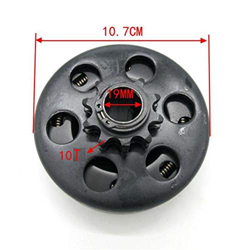 LQKYWNA Centrifugaal Automatische Koppeling Tandwiel 3/4" 10 Tanden 420 Go Kart Koppeling Ketting Kart Vervangende Onderdelen voor 40.41.420 Ketting - Binnen Diameter 19MM - Image 7