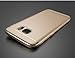 Hard Case For Samsung Galaxy S7 Edge 3 in 1 Anti-Scratch Shockproof Electroplate Cover Snap on Protective Case by Sophili - Golden