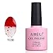 AIMEILI Soak Off UV LED Temperature Color Changing Chameleon Gel Nail Polish - Glitter Red to Transparent (TC30) 10ml