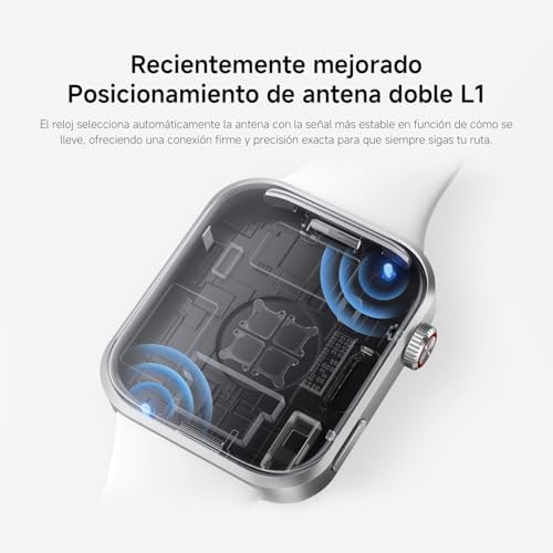 Redmi Watch 6 NFC, Relógio inteligente para mulheres e homens, ecrã AMOLED de 2,07'', monitorização cardíaca, sono e stress, 150+ modos desportivos, 24 dias de bateria, 5ATM, GPS, iOS & Android, cinzento — foto 4 de 8