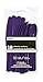 Dark Purple Plastic Silverware Set for 6 Guests (18pcs)