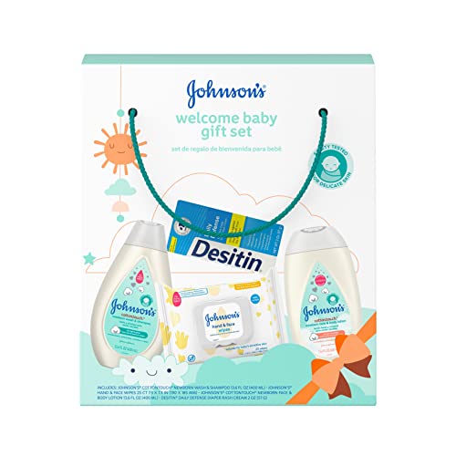 Johnson's Baby Baby Gift Set, Newborn Skincare with Body Wash