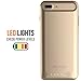 iPhone 8 Plus / 7 Plus Battery Case, Alpatronix BX170plus 5.5-inch 4200mAh Ultra Slim Rechargeable Protective Portable Extended Backup Charging Case for iPhone 7+ 8+ Juice Bank Power Pack - Gold