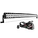 AUTOSAVER88 LED Light Bar 4D 42 Inch Curved Led Work Light 350W with 10ft Wiring Harness, 35000LM Offroad Driving Fog Lamp Marine Boating Light IP68 Waterproof Spot & Flood Combo Beam