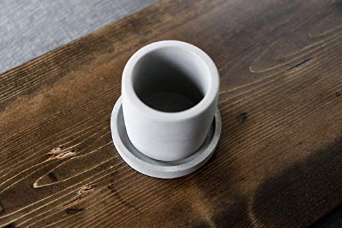 Concrete Planter Dish/Coaster / Trivet/Plate / Succulent/Indoor / Outdoor/Minimalist / Modern/Cactus / Small