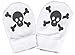 Spoilt Rotten - Baby Skulls Design 100% Organic Cotton Scratch Mittens