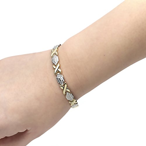 10k Fine Gold Stampato Xoxo Friendship And Relationship Hugs