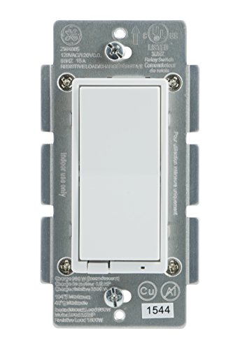 GE Z-Wave Plus Wireless Smart Lighting In-Wall On/Off Smart Switch